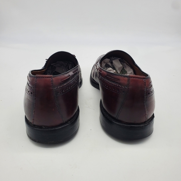 Allen Edmonds Shoes Men 12D Manchester Wingtip Tassel Loafers - Picture 2 of 11